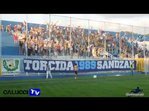 Novi Pazar - Ofk Beograd 31.08.2013 Torcida Sandzak i Ekstremi navijanje (Calucci TV)