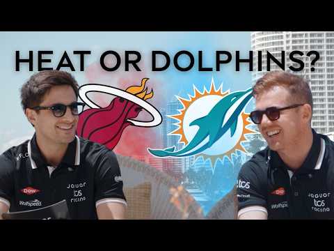 Heat or Dolphins? | OFF TRACK with Mitch Evans & Nick Cassidy