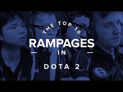 Top 10 Pro Dota 2 Rampages of All-Time