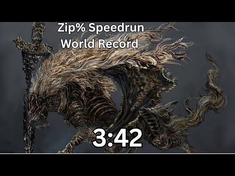 Elden Ring Any% Zips Speedrun in 3:42 (World Record)