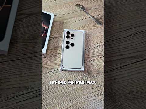 New iPhone 20 Pro Max