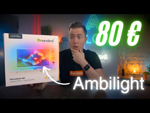 Ambilight für 65€? - Nanoleaf 4D Review