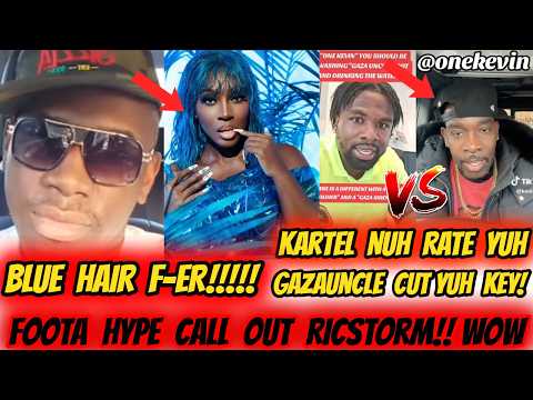 Foota Hype Diss Spice!! BLUE HAIR F-ER!! Call Out Ricstorm Tv & OTHER VLOGGERS, ONE KEVIN vs JAYY