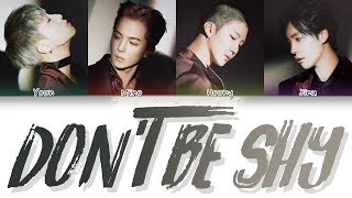 WINNER (위너) - DON'T BE SHY (Color Coded Lyrics Eng
