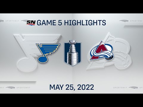 NHL Game 5 Highlights ' Blues vs. Avalanche - May 25, 2022