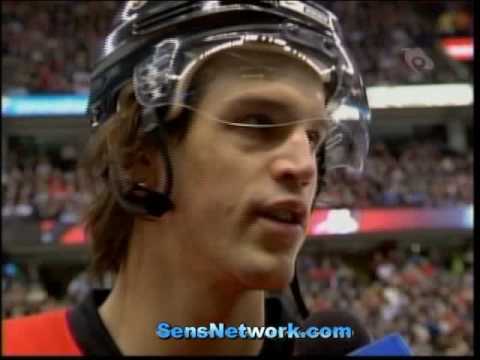 Vermette interview vs Sabres - Feb 12/08