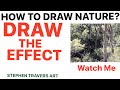 You Can Draw Nature Like This!  WATCH HOW