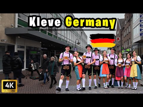 kleve City Tour Germany 😍 | kleve 4k Walking Tour | kleve City Walkthrough 2025