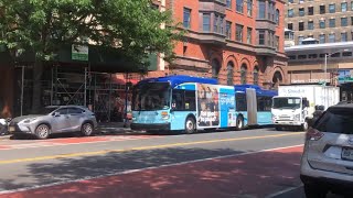 MABSTOA | 2018-2019 New Flyer XD60 Xcelsior Articulated On The M60/SBS At East 125th Street