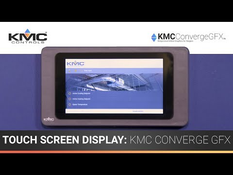 7″ Touch Screen Display: KMC Converge GFX