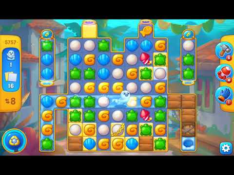 Fishdom 2021 - Level 5757   #playrix #fishdom #gaming