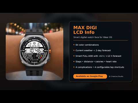 MAX DIGI LCD Info video thumbnail