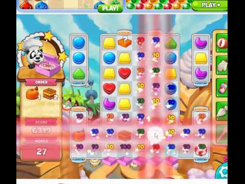 Cookie Jam Level 108, no booster, 3 stars