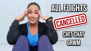 I'M STRANDED IN TEXAS! GRWM WITH THE ONLY MAKEUP I HAVE