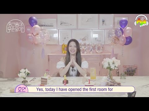 [ENGSUB] Hyoyeon 효연 (HYO) - 'DESSERT' Pink Room (Part 1)