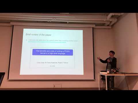 GDG Golang Korea 2019.05: Biscuit  An Operating System Written in Go