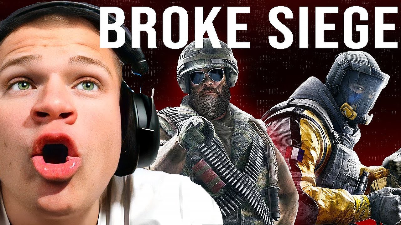 The 7 Most BROKEN Operators In Rainbow Six Siege History *JYNXZI REACTS*