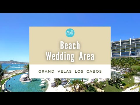 Grand Velas Los Cabos Beach Wedding Area