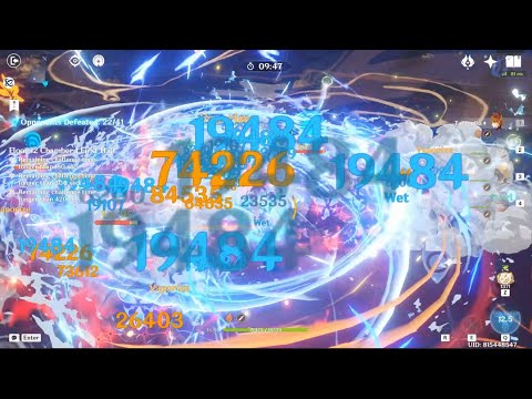 Abyss 6.2 | Beyond the Limits!!! C0 CHILDE INTERNATIONAL 124s continuous run  -  Top Half