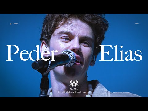 231026 Peder Elias (페더 엘리아스) - Paper Plane (Live in Seoul, Korea / Night 1)