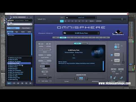 Spectrasonics Omnisphere 2 Free Presets - Broken - Vicious Antelope presets walkthrough