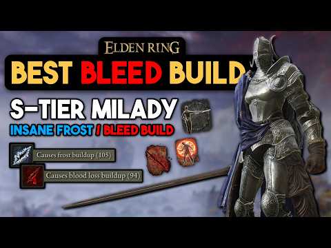 Elden Ring Milady BLEED Build - OP Bleed Build to Destroy DLC Bosses!