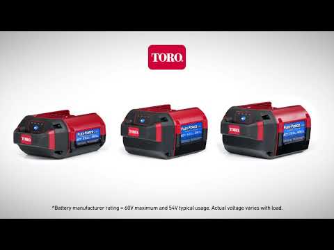 All-new Toro 60V MAX Battery Range