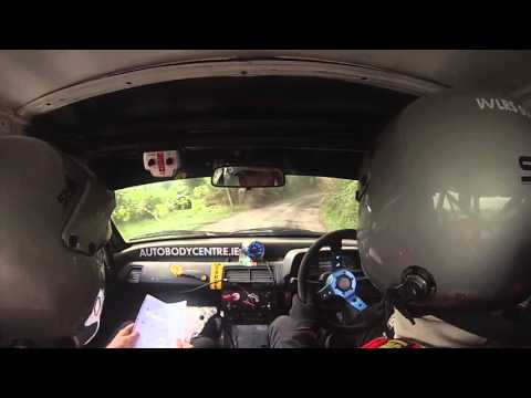 Cork 20 International Rally 2015 Diarmuid Hallahan and Padraig Walsh SS11
