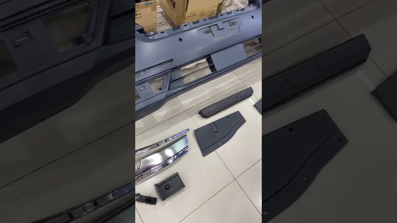 Nissan Patrol Y62 2010–2024 Voorbumper facelift (2020) Video 1