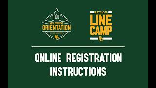 2023 Registration Launch Instructions