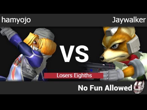 NFA 3 - SD | hamyojo (Sheik) vs Jaywalker (Fox, DK) Losers - Melee