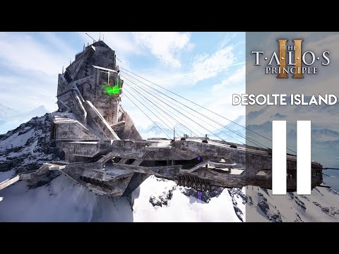 The Talos Principle 2 Platinum Trophy Gameplay Walkthrough Part 11 - Desolate Island Puzzle