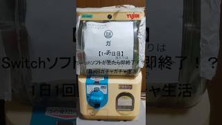 【1～7日目】Switchソフトが出たら即終了！？1日1回ガチャガチャ生活【まとめ】