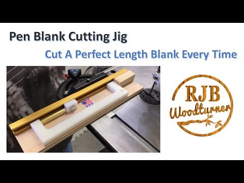 Pen Blank Cutting Jig - Cut A Perfect Blank Every Time