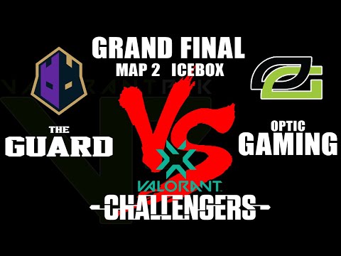 The Guard vs OpTic Gaming - VCT Stage 1 Challengers NA Playoffs - Grand Finals - Map-02 - IceBox