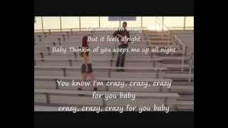 Glee - Crazy/You drive me crazy.Karaoke version with lyrics