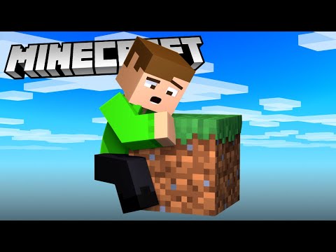 MINECRAFT... FAST ENDAST ETT BLOCK