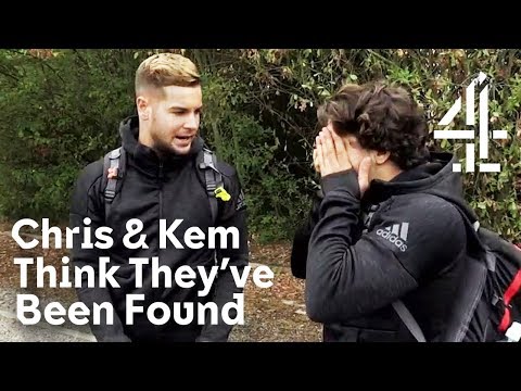 Love Island's Chris & Kem's RISKY Tesco Trip! | Celebrity Hunted