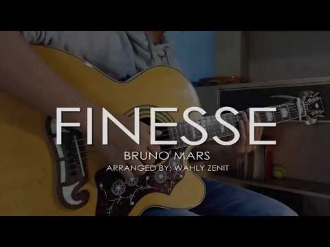 Finesse - Bruno Mars (Fingerstyle cover w/ keyboard solo by Wahly Zenit)