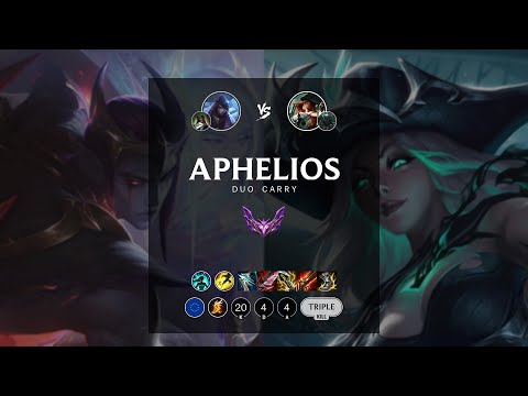 Aphelios ADC vs Miss Fortune - EUW Master Patch 12.15
