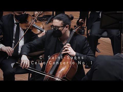 Saint-Saëns Cello Concerto No. 1 Live, Santiago Cañón-Valencia￼, OFB, Tabakov