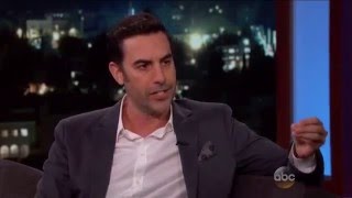 Sacha Baron Cohen says King Julien&#39;s accent was based on his Sri Lankan lawyer - Jimmy Kimmel Live