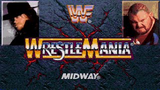 First Time Playing Wrestlemania Arcade for Sega Genesis!!!