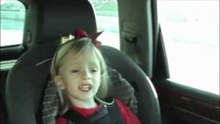 This little girl is singing going The Distance by Cake