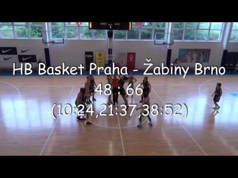 2019 0503 U15 čtvrtfinále MČR _ HB Basket Praha - Žabiny Brno