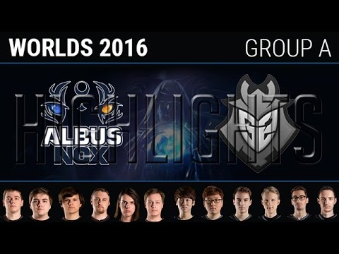 Albuz Nox Luna vs G2 Esports Highlights, S6 World Championship 2016 Group A Day 4, ANX vs G2