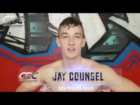 CRC 6 - Pro K-1 57kg Title Fight Announcement Jay Counsel (309 phuang malai MT)