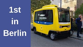 This Is The 1st Fully Self-driving Bus in Berlin