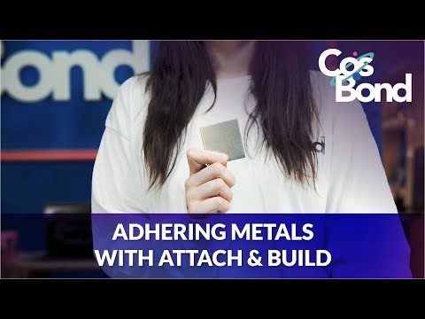 Adhering Metals (Aluminum, Steel, etc.) with CosBond Attach & Build Video