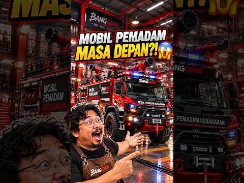 MOBIL PEMADAM MASA DEPAN?! #trending #modifikasimotor  #offroad #viralshorts #mobilpemadamkebakaran